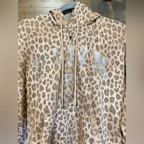 NWT Victoria’s Secret PINK Half Zip Campus Hoodie - Picture 8 of 13